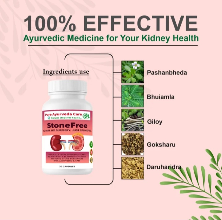 Stone free- For kidney, Ureter & Gallbladder stone