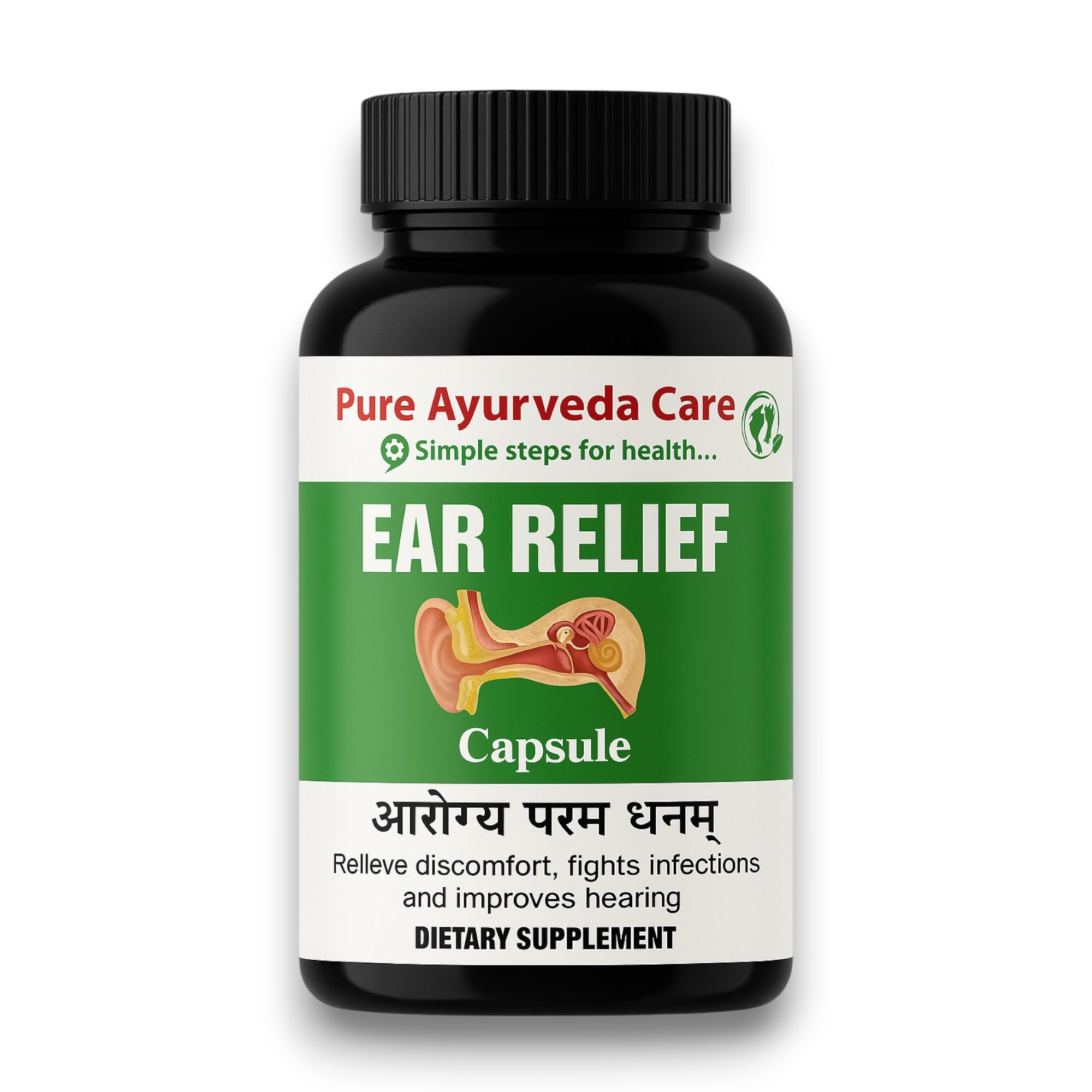 Ear relief-Ayurvedic Formula for Complete Ear Health